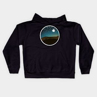 Desert Camping Kids Hoodie